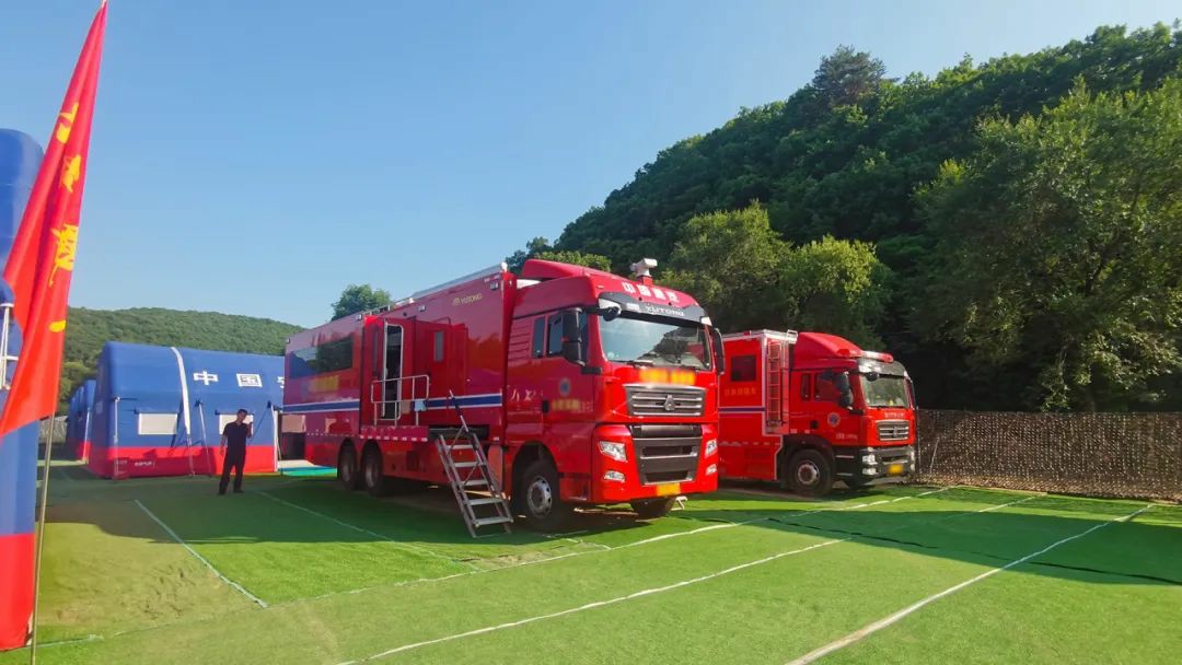 以练备战！幸运彩应急救援车辆参演“应急使命·2025”联合救援演习！