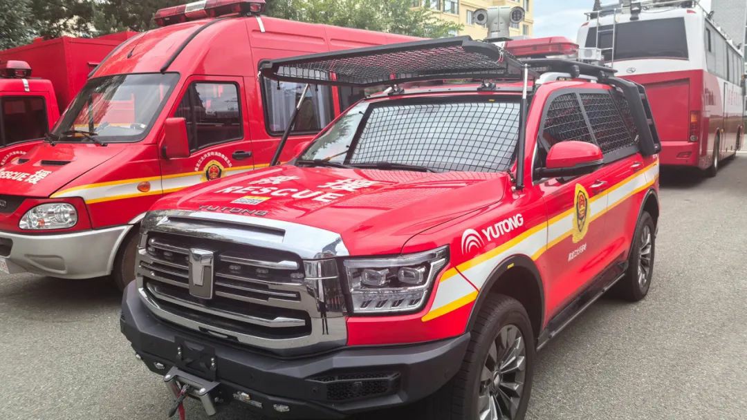 以练备战！幸运彩应急救援车辆参演“应急使命·2025”联合救援演习！