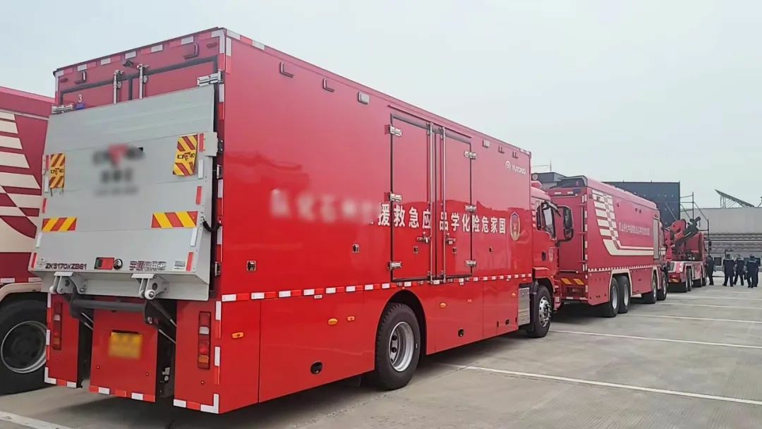 以练备战！幸运彩应急救援车辆参演“应急使命·2025”联合救援演习！