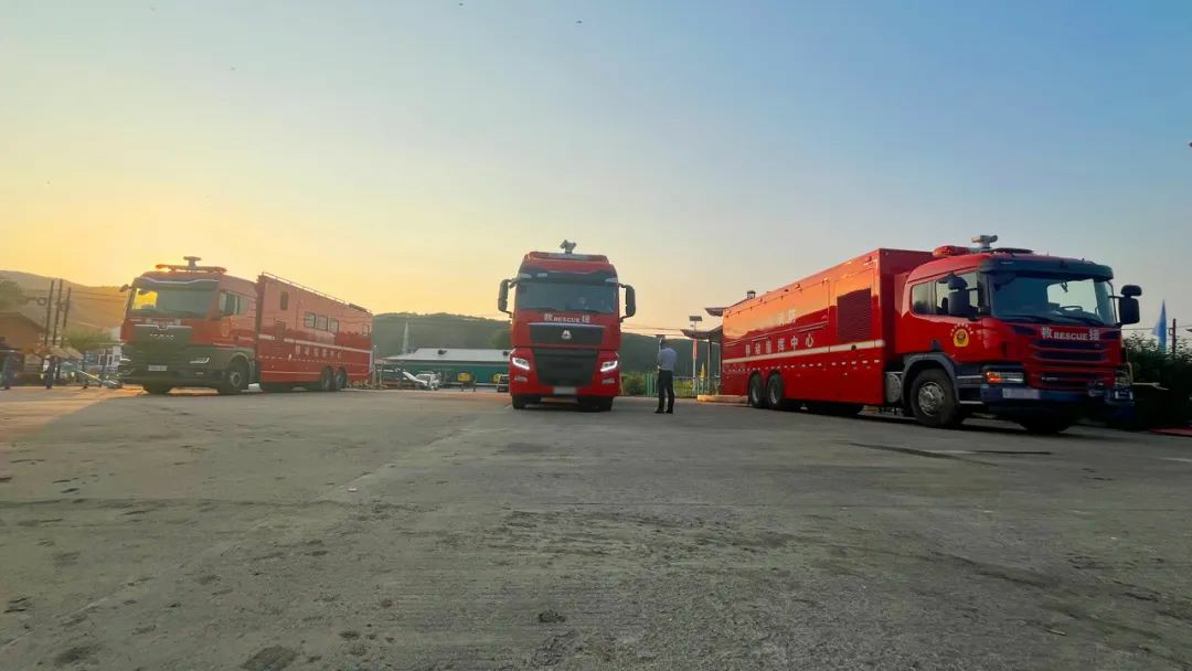 以练备战！幸运彩应急救援车辆参演“应急使命·2025”联合救援演习！