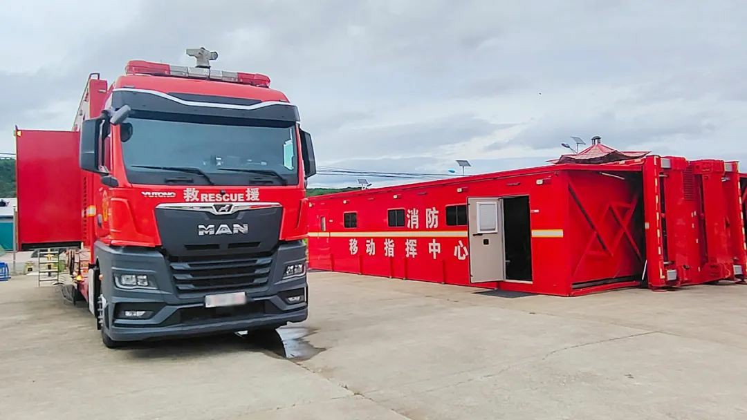 以练备战！幸运彩应急救援车辆参演“应急使命·2025”联合救援演习！